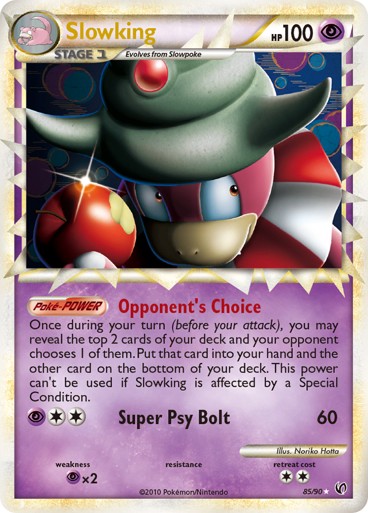 Undaunted Holo Slowking #85/90